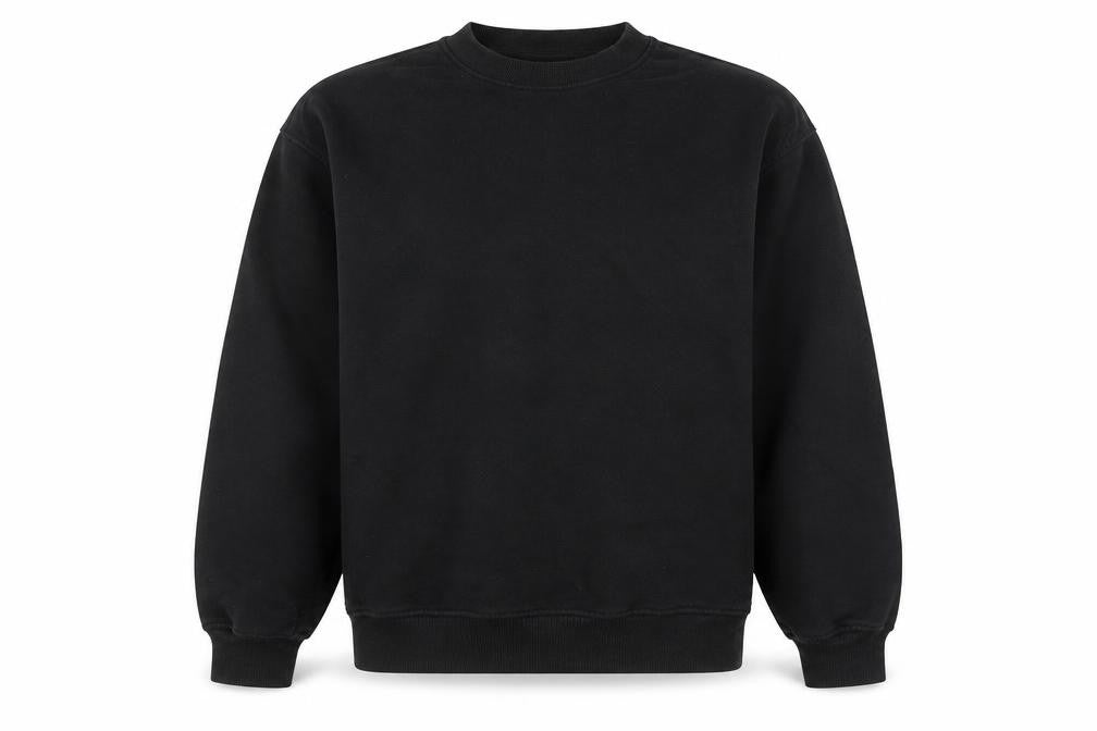 Jacamo Men's Black Pullover Sweatshirt, M, Crew Neck