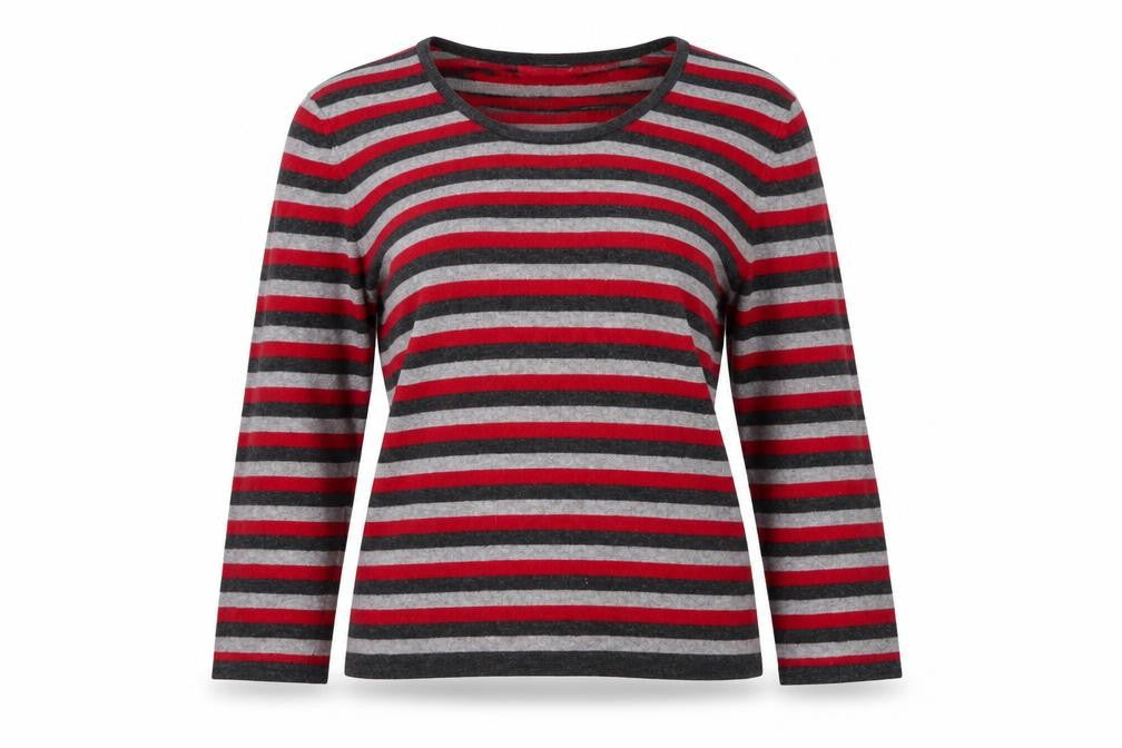 Precis Women's Multicoloured M Striped Pullover Jumper