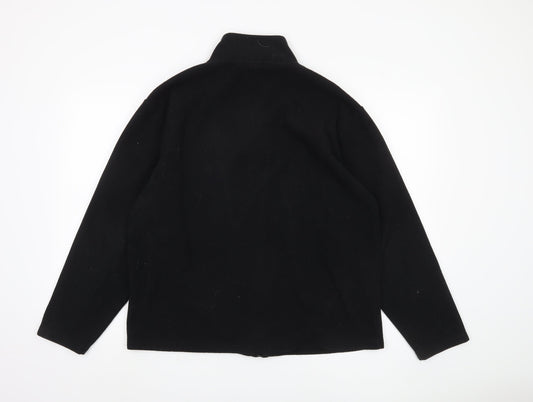 Le Coq Sportif Men's Black XL Fleece Jacket