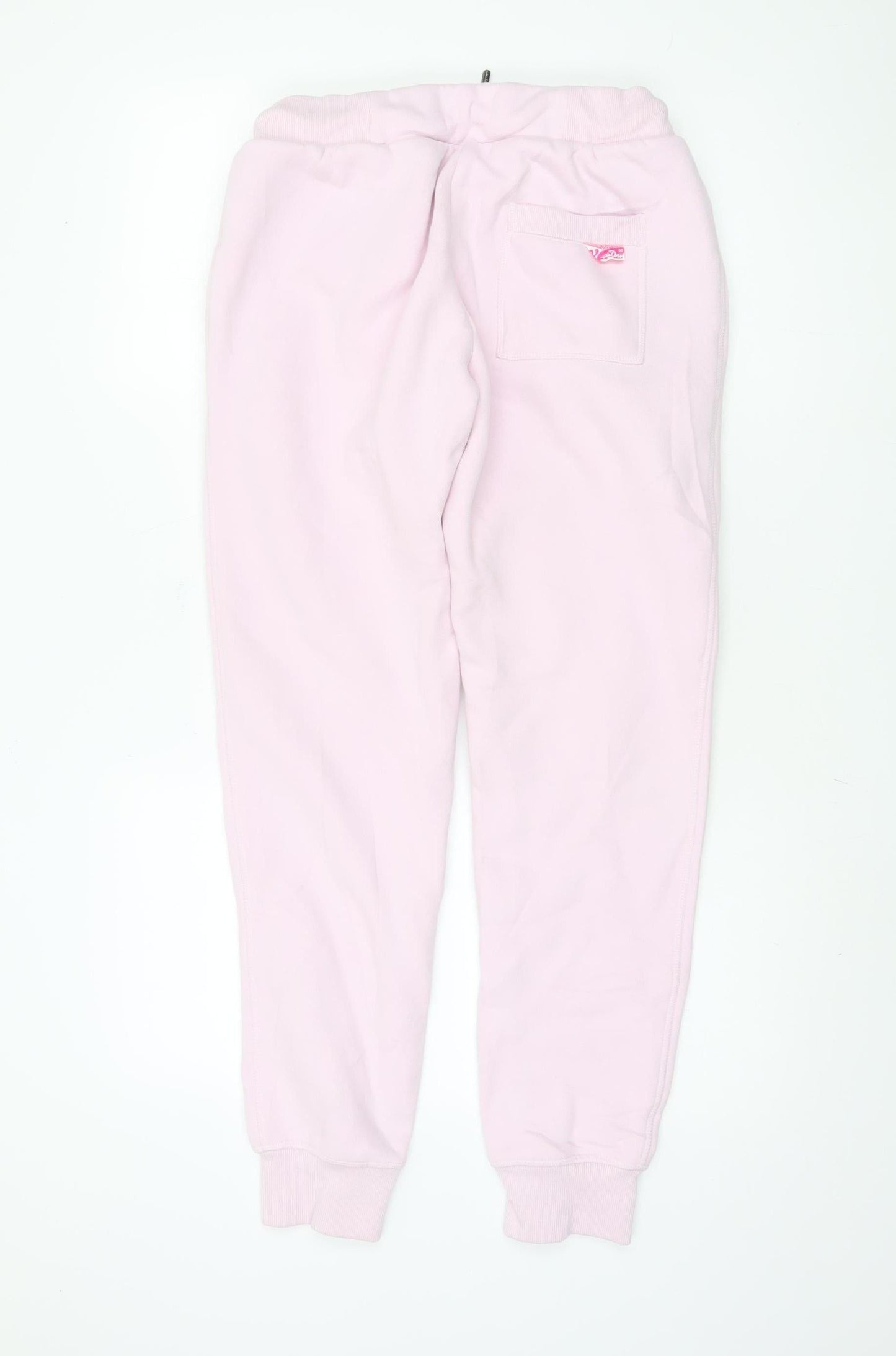 Superdry Women Pink Jogger Trousers, Size 12