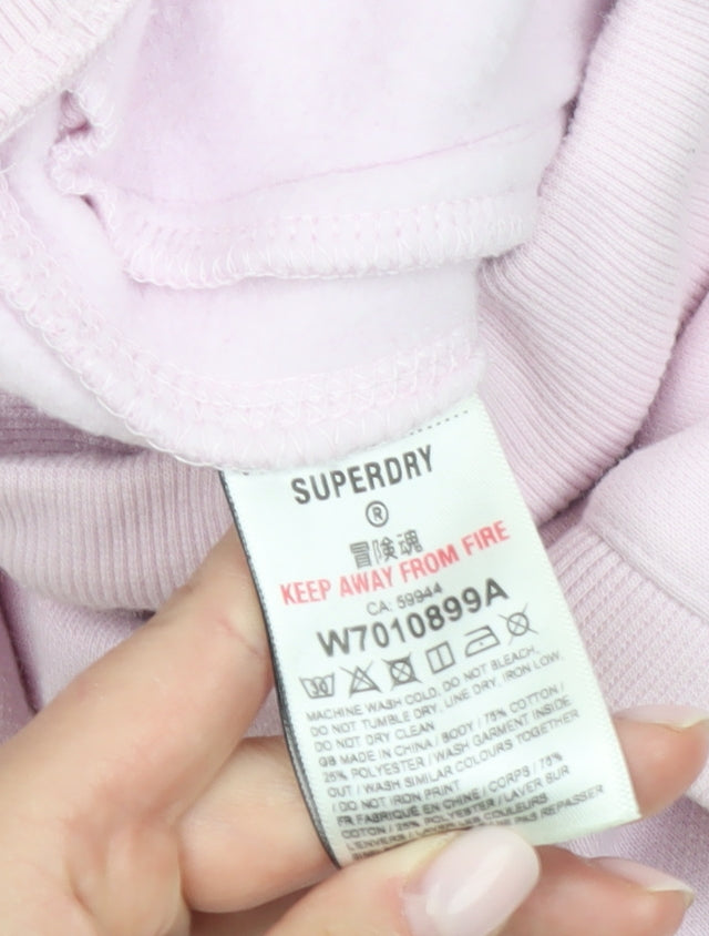 Superdry Women Pink Jogger Trousers, Size 12