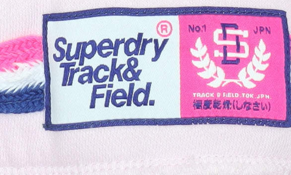 Superdry Women Pink Jogger Trousers, Size 12