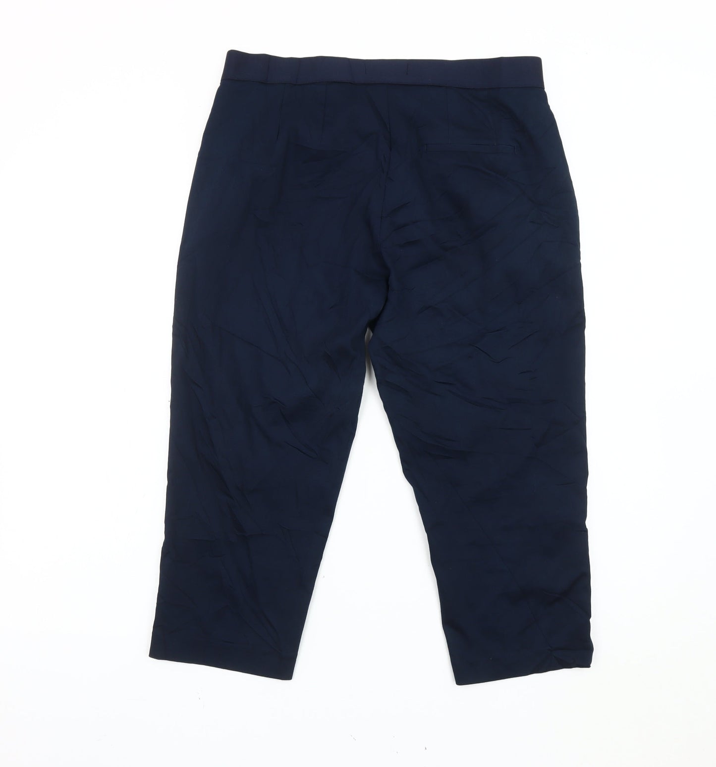Marks and Spencer Women's Blue Trousers, Size 12