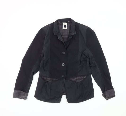 Cotélac Women's Black Blazer Size S Casual