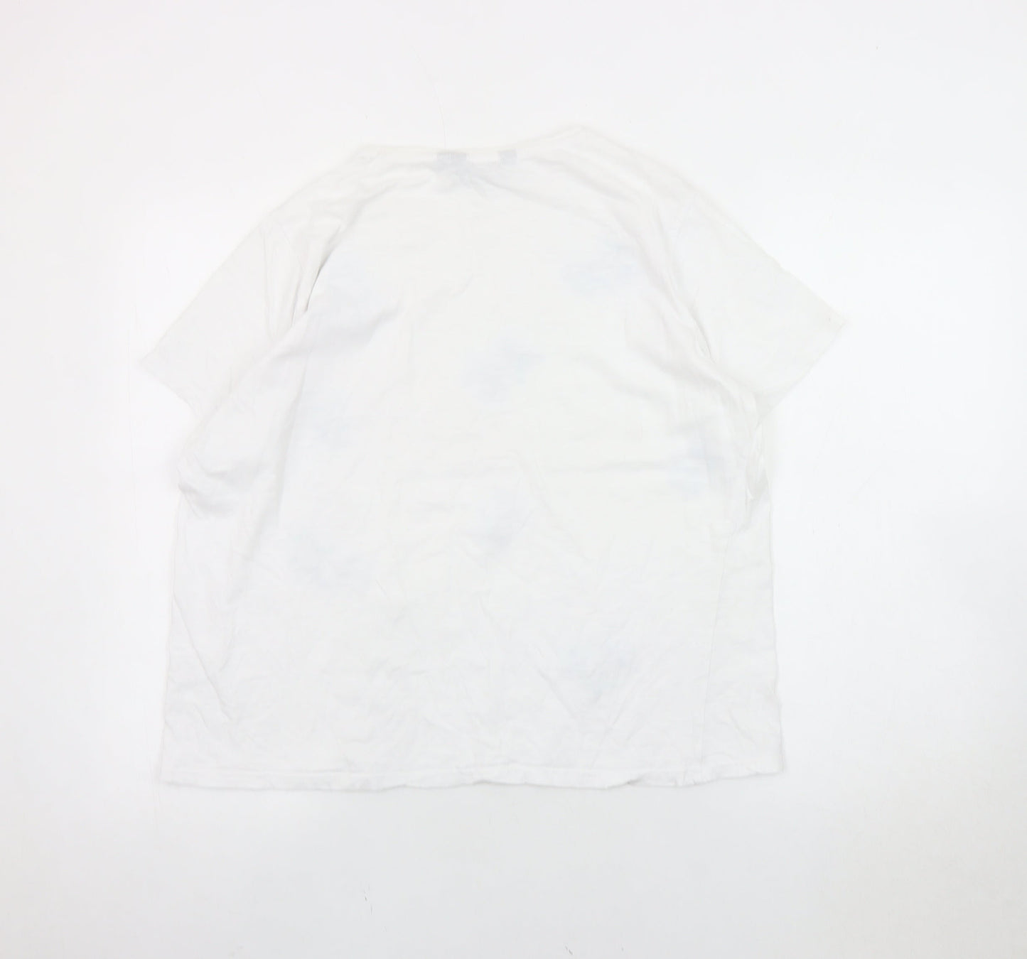 ISLE Essentials Women's White L Floral T-Shirt
