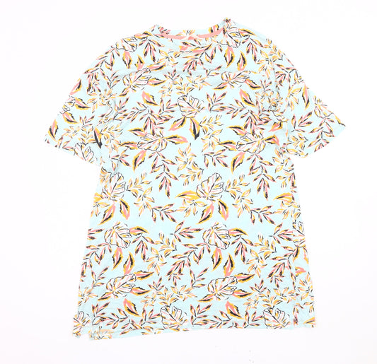 Marks and Spencer Women's Multicoloured Floral Nightshirt M