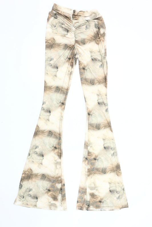 PrettyLittleThing Women's Multicoloured UK 6 Tie Dye Leggings