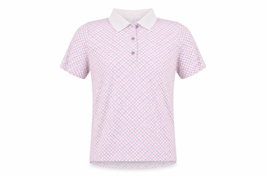 One Up Golf Men's Multicoloured Polo Shirt S