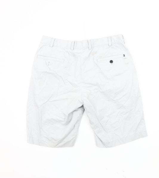 Brooks Brothers Men's White Chino Shorts Size 34