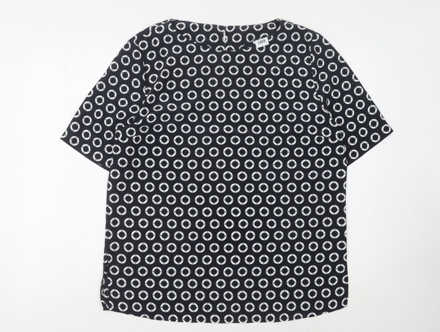 Lucia Black Women's Top Size 16