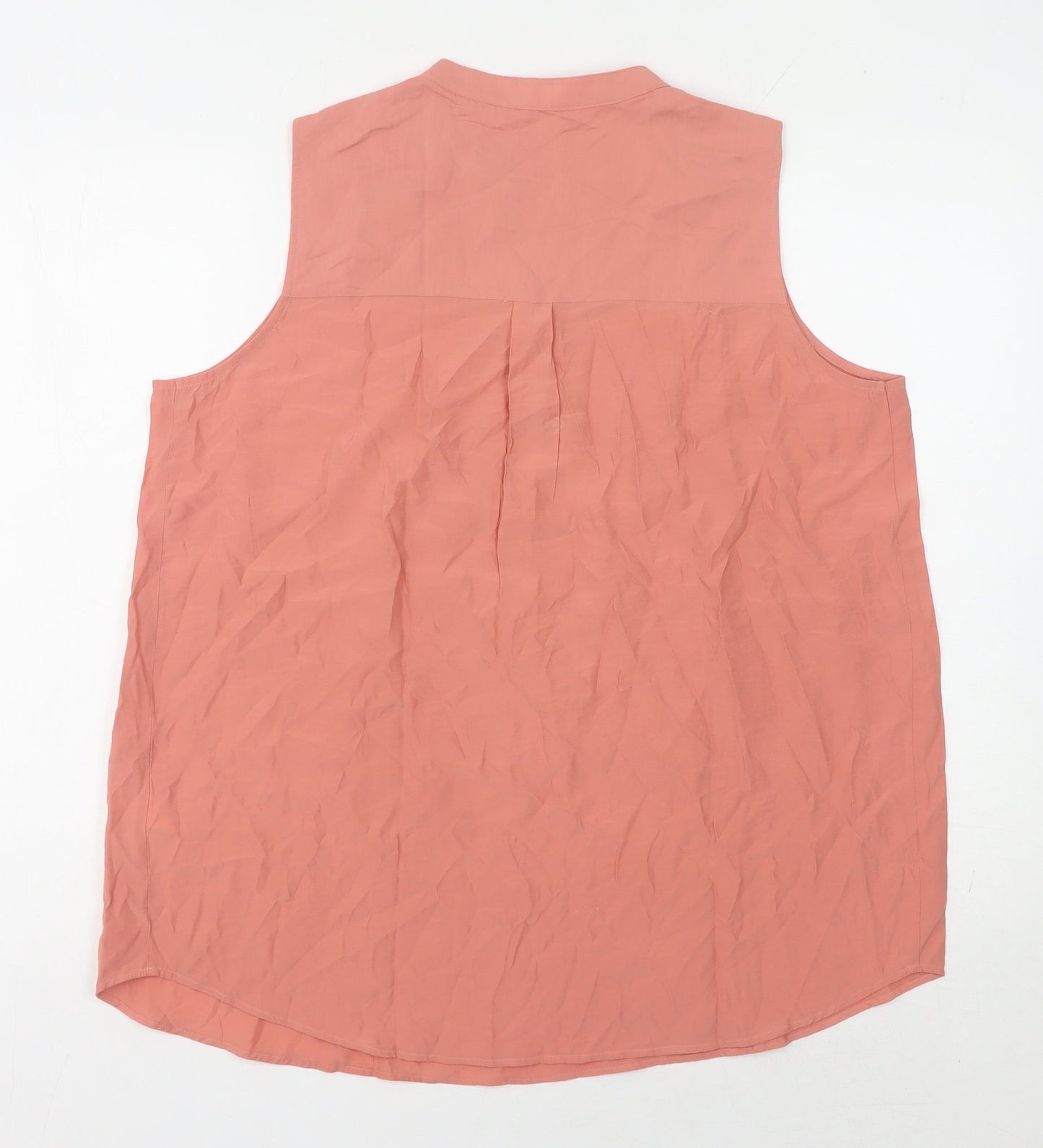 Marks and Spencer Women's Pink Sleeveless Top Size 14