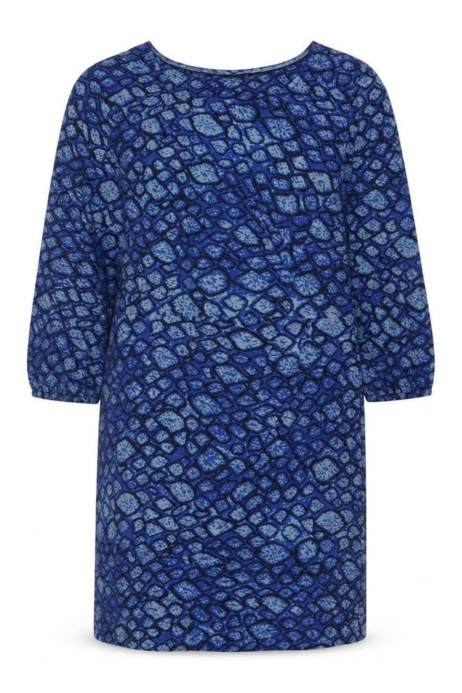 Adini Women's Blue Dress L Cotton