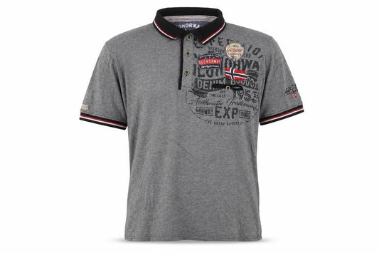 Geographical Norway Men's Grey Polo Shirt XL