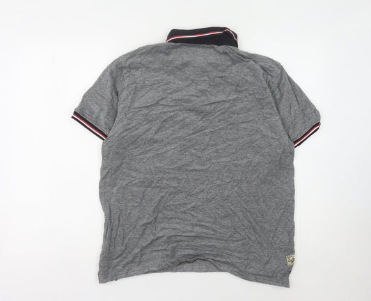 Geographical Norway Men's Grey Polo Shirt XL