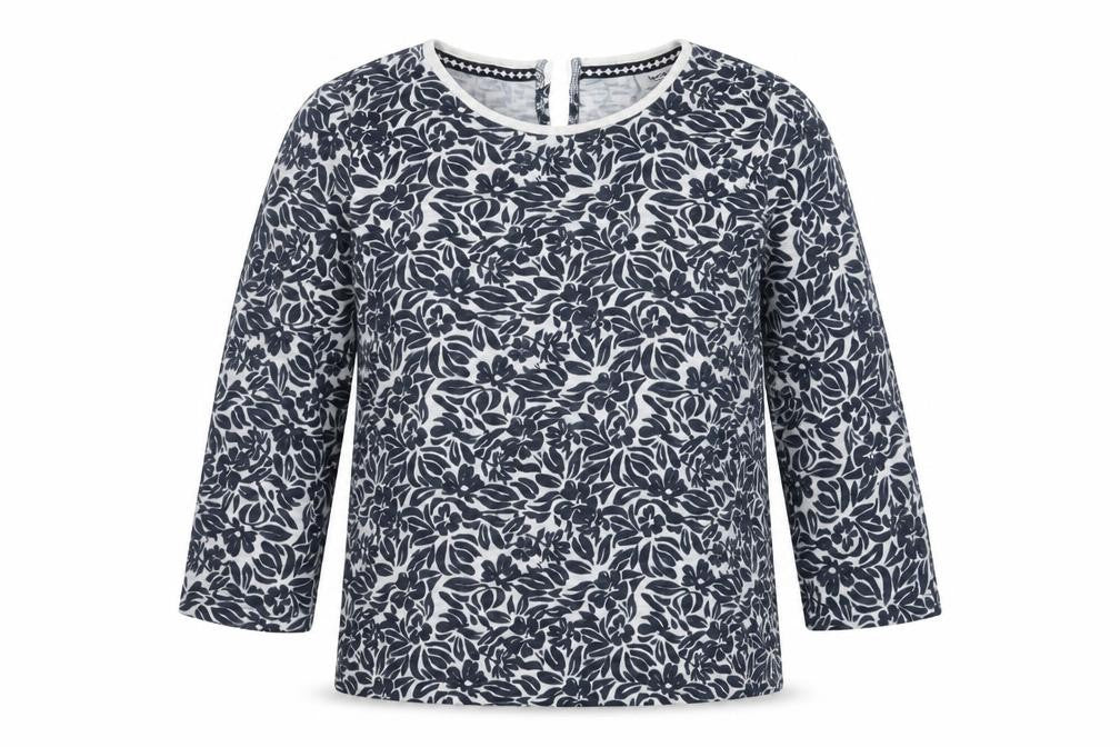 Front view of Nocozo Women's Multicoloured Floral jumper
