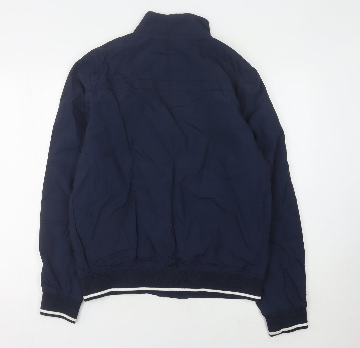 Tommy Hilfiger Men's Blue Bomber Jacket Size M