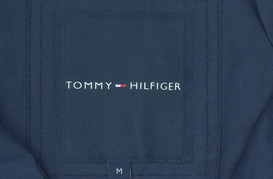 Tommy Hilfiger Men's Blue Bomber Jacket Size M