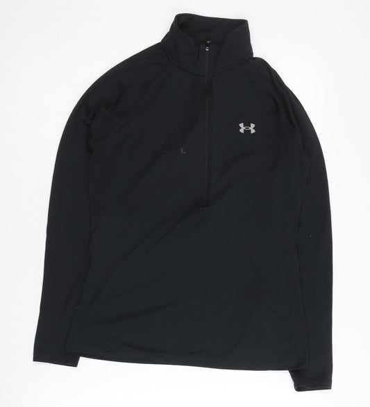 Under Armour Women's Black Long Sleeve Pullover M