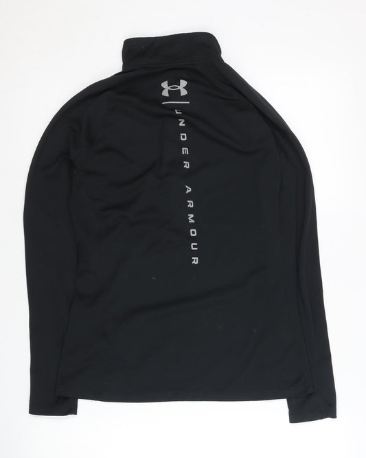 Under Armour Women's Black Long Sleeve Pullover M