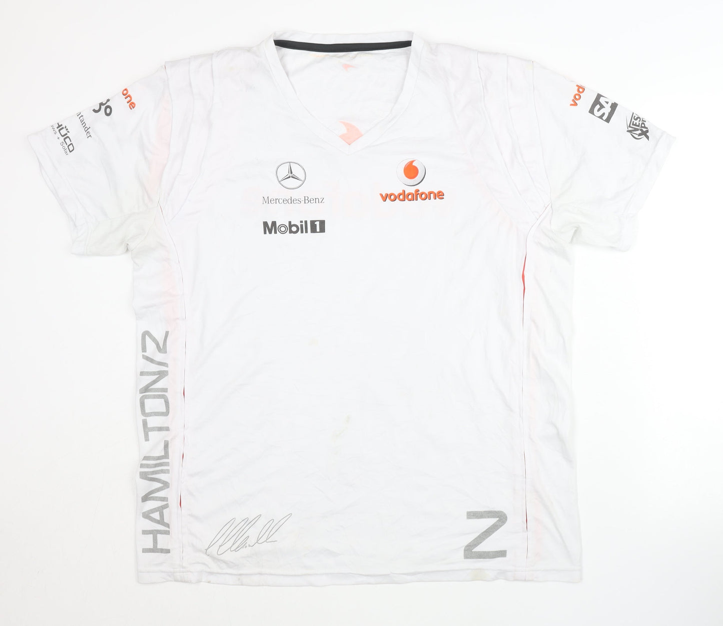 Vodafone McLaren Mercedes Men's T-Shirt XS