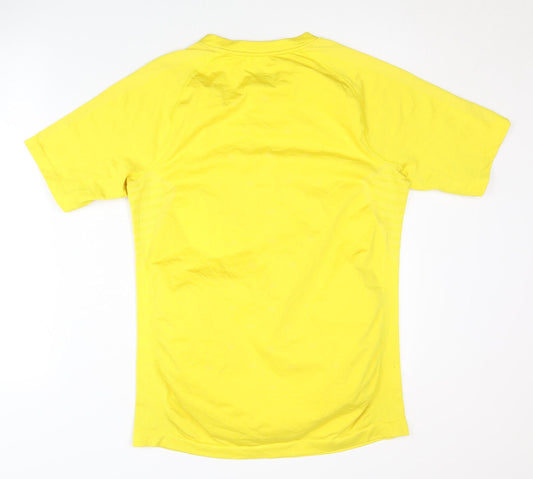 Puma Men's Yellow T-Shirt Gym Training 2XL
