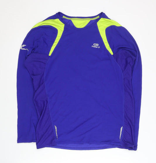 Decathlon Men's Blue Running Jersey M