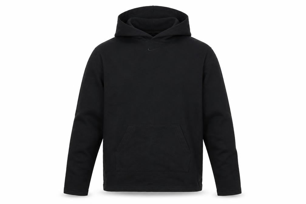 Mens UK XS Regular Nike Black Pullover Hoodie