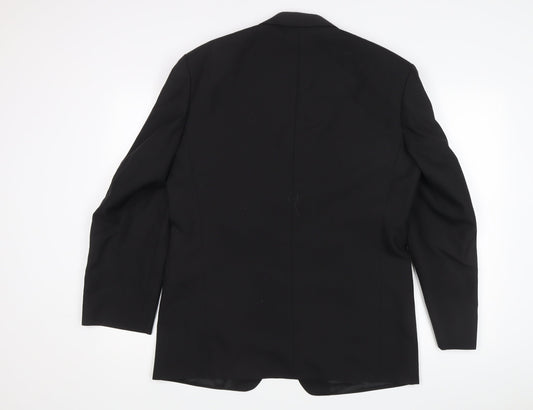 Marks and Spencer Men's Black Suit Jacket 40