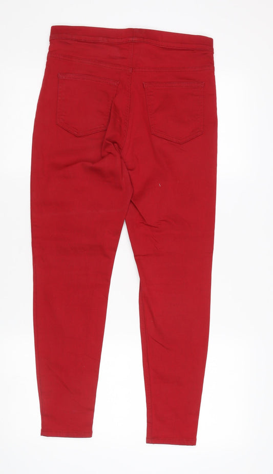 Marks and Spencer Women's Red Jegging Size 10