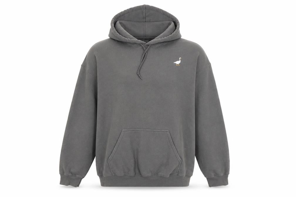 G&G Men's Grey Pullover Hoodie, Size L