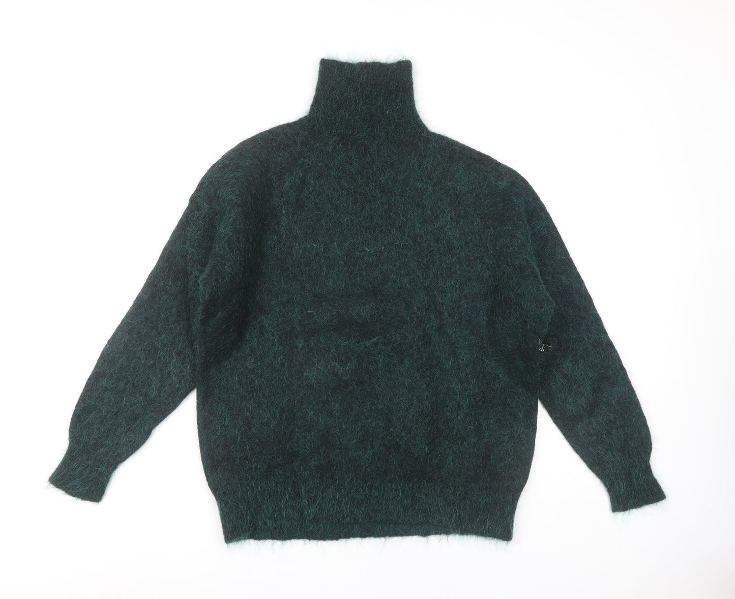 Weekday Women's XS Green Knit Pullover Jumper