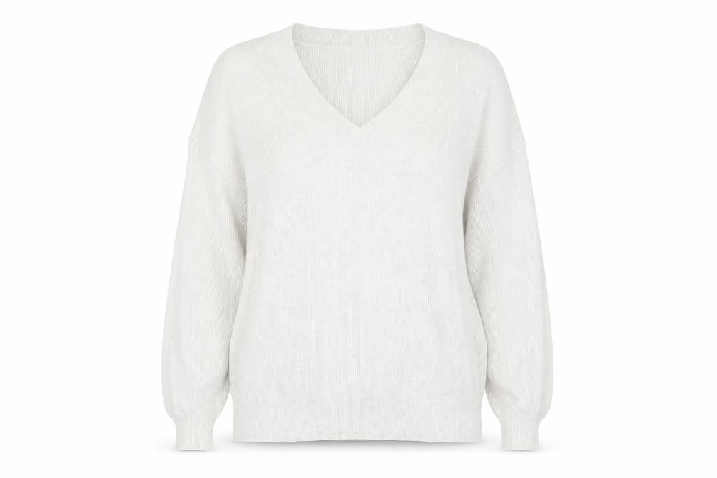 Front view of Marks & Spencer Women's Grey jumper M