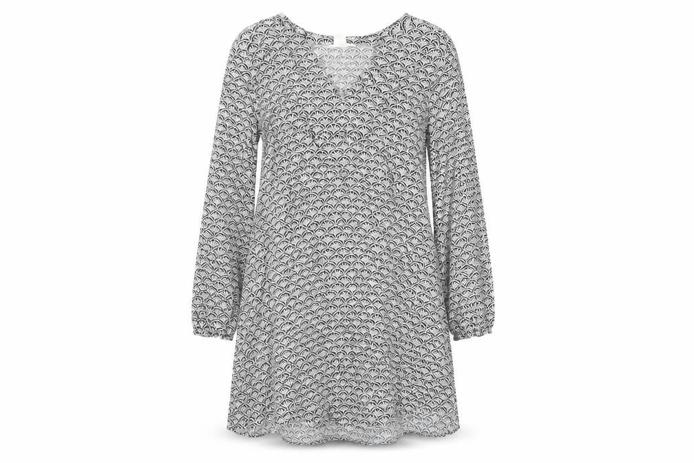 H&M Women’s Multicoloured V-Neck Dress, Size 12
