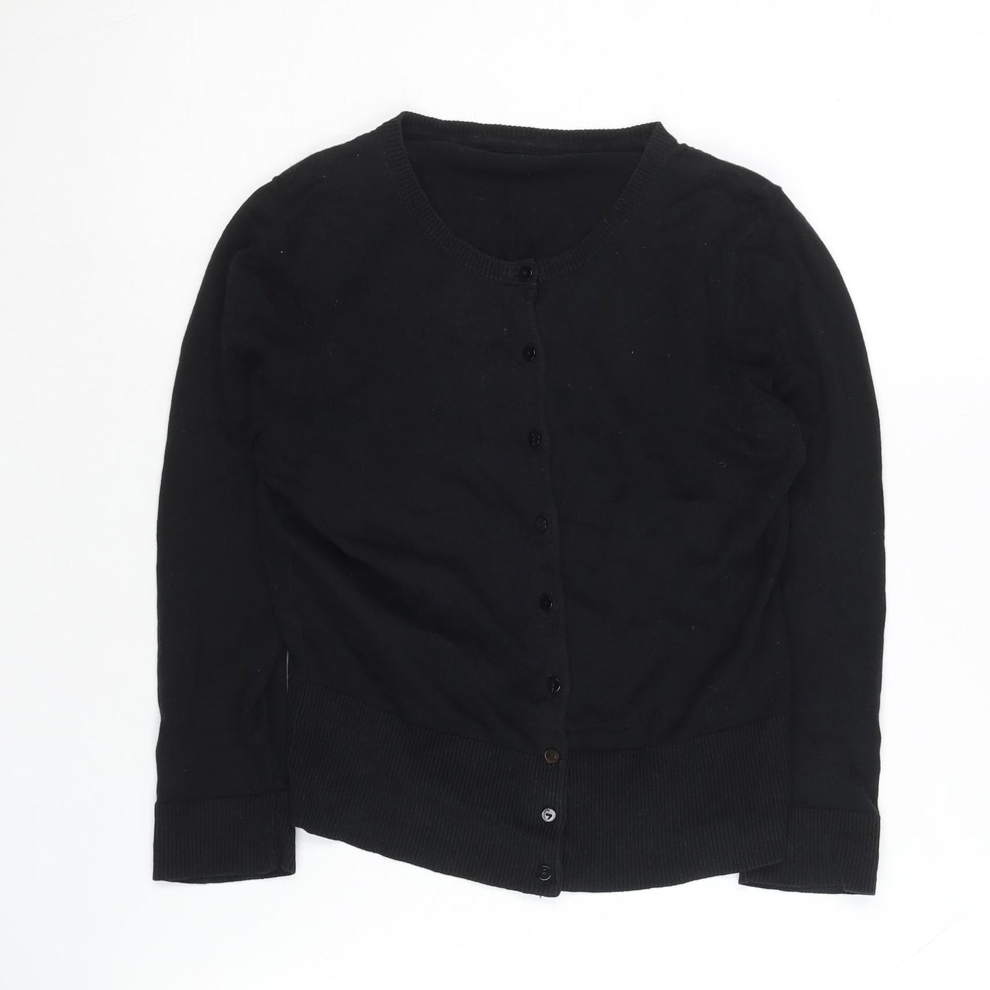 Hobbs Women's Black Silk Cashmere Cardigan S