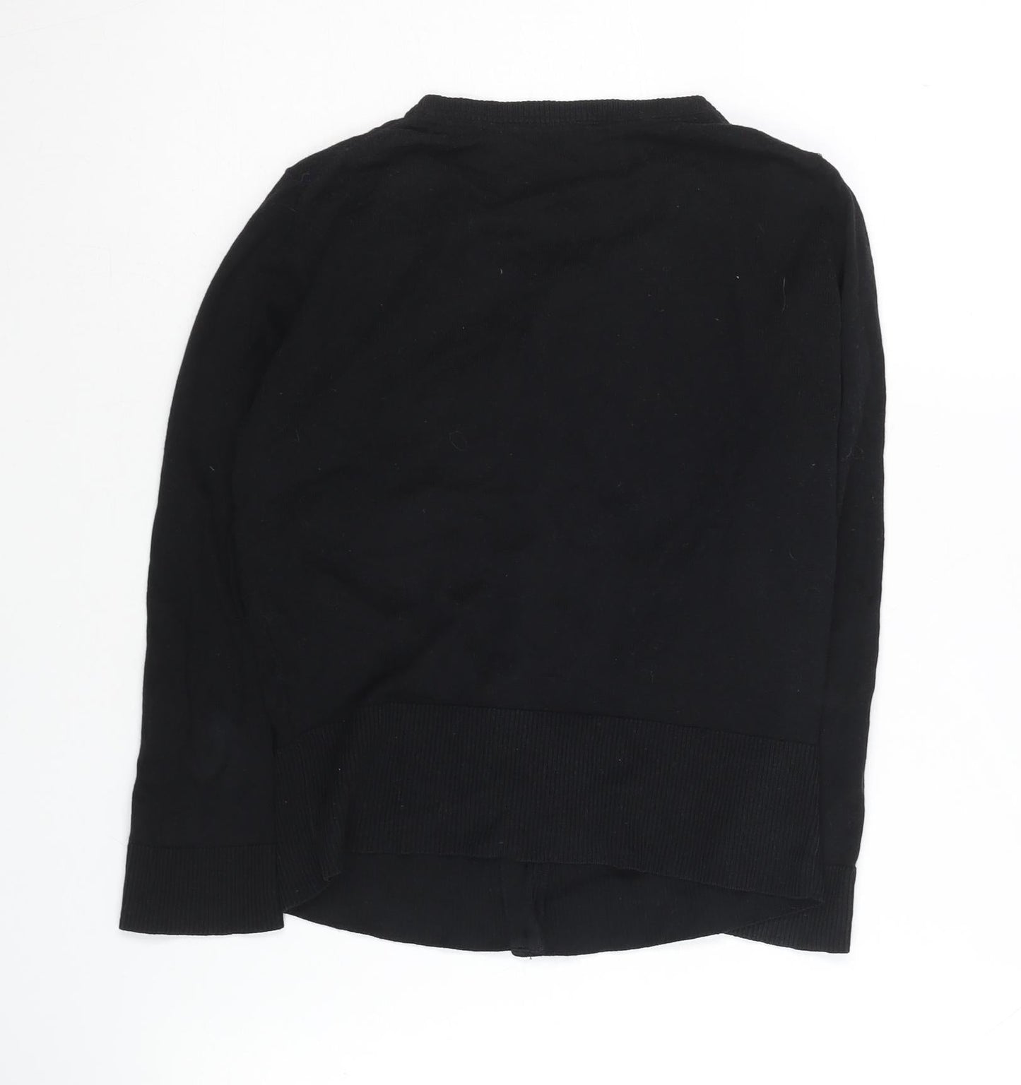 Hobbs Women's Black Silk Cashmere Cardigan S