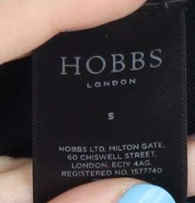 Hobbs Women's Black Silk Cashmere Cardigan S