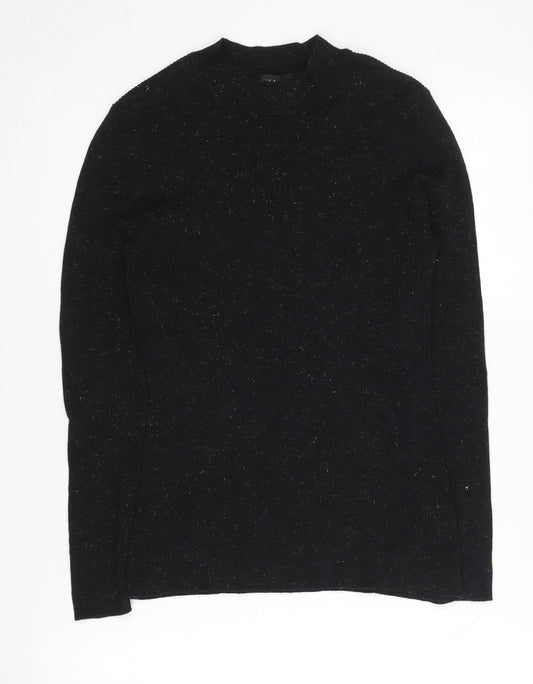 Ted Baker Women's Black Mock Neck Pullover Jumper M