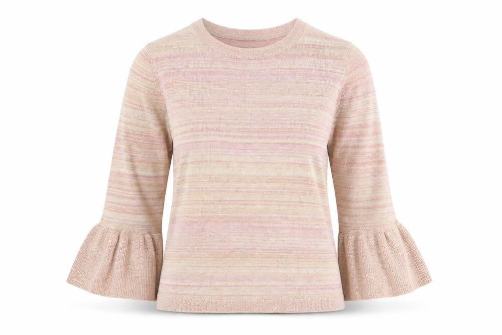 Marks and Spencer Women's Pink 3/4 Sleeve Jumper