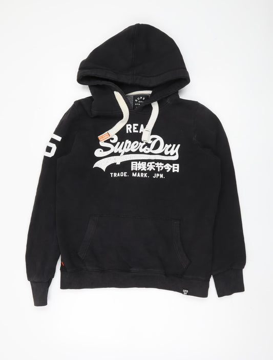 Superdry Black XL Unisex Hoodie - Casual Pullover