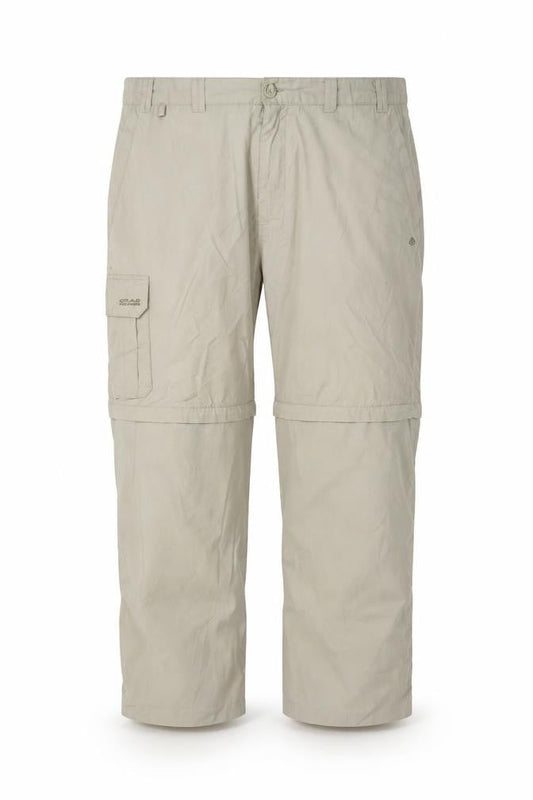 Craghoppers Men's Beige Cargo Trousers Size S