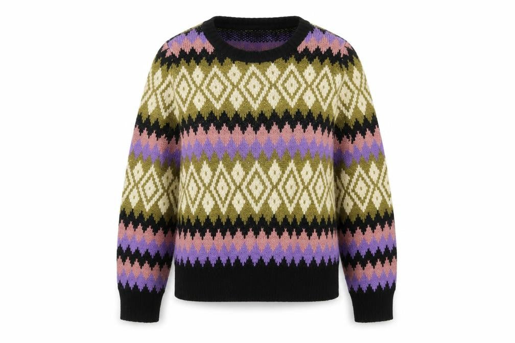 Front view of JDY Women's Multicoloured jumper L