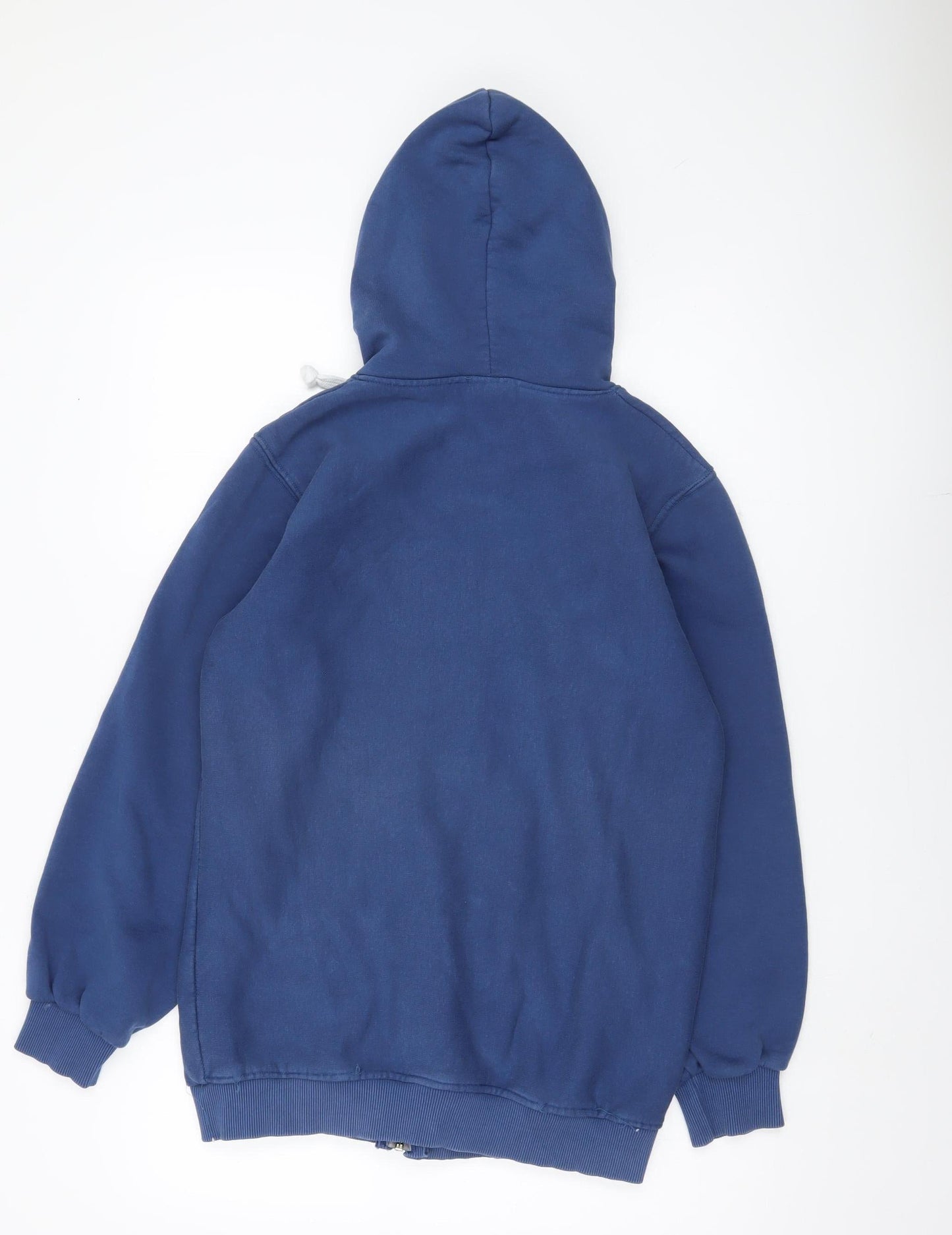 Hollister Men's 2XL Blue Full Zip Hoodie