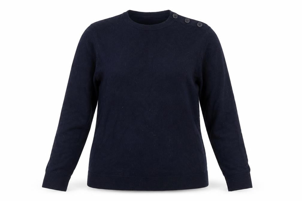 Kin Womens by John Lewis Black Crew Neck Jumper L