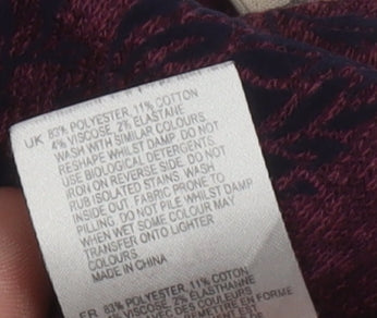 White Stuff Women's Purple A-Line Skirt Size 12
