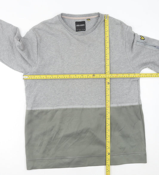Lyle & Scott Men's Grey Pullover Sweatshirt XL