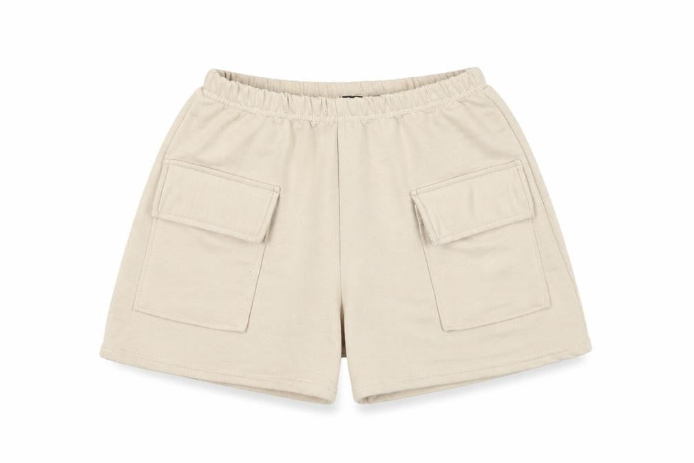 PrettyLittleThing Women's Beige Cargo Shorts Size 8