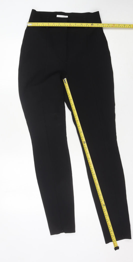 H&M Women's Black Skinny Ankle Trousers Size 10