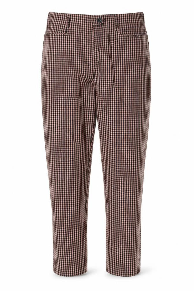Light Before Dark Women's Multicoloured Check Trousers M