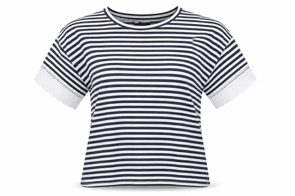 Marks and Spencer Women's Striped T-Shirt, Size 14