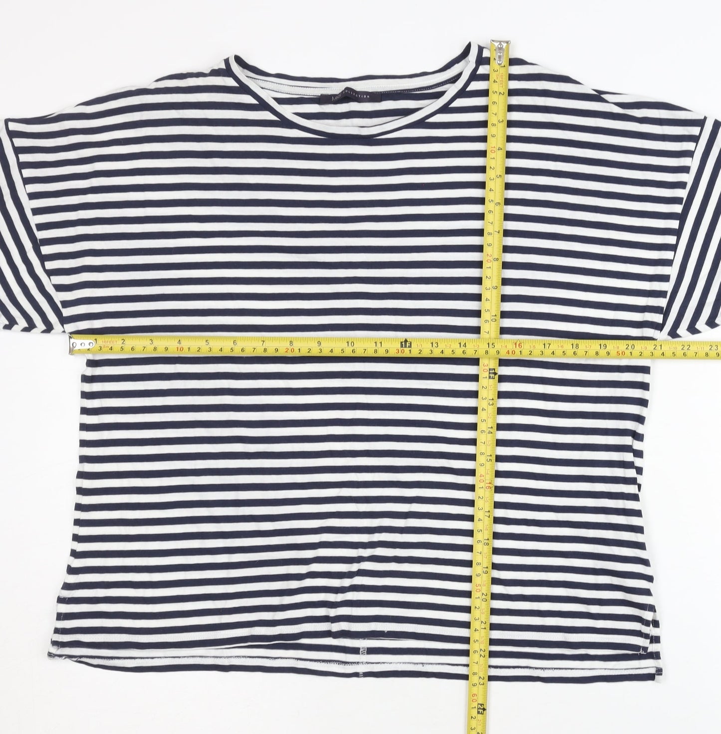 Marks and Spencer Women's Striped T-Shirt, Size 14